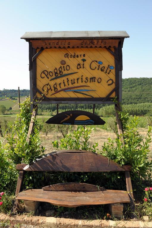 Agriturismo Podere Poggio Ai Cieli San Gimignano Extérieur photo